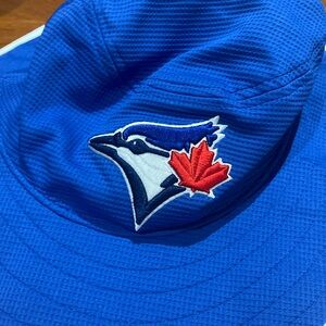 Blue Bucket Hat with Team Logo